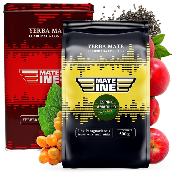 Yerba Mate MateIne Espino Amarillo 0,5kg w puszce