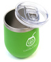 Termiczny kubek - matero do yerba mate Termolid Verde z przykrywką od Gaucho Cebar 350 ml
