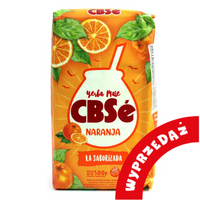 WYPRZEDAŻ CBSe Naranja Yerba Mate - lekko uszkodzone opakowanie
