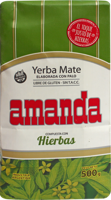 Amanda Con Hierbas 500g - Ziołowa Yerba mate, naturalne i zdrowe