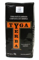 Argentyńska Yerba Mate Tyga con Moringa 500g z Poleo i Miętą