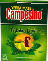 CAMPESINO MENTA y BOLDO Yerba Mate 