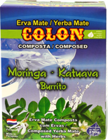 Colon Moringa Katuava Burrito Yerba Mate 
