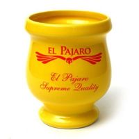 Matero Ceramiczne Porongo  300 ml El Pajaro żółte - ostatnie sztuki