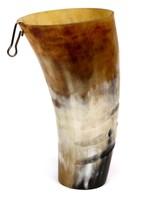 Ręcznie rzeźbione Matero Guampa z bawolego rogu