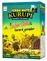 WYPRZEDAŻ Kurupi Sabor Citrus - Yerba Mate 500 g - lekko uszkodzone pudełko (opakowanie zewnętrzne)