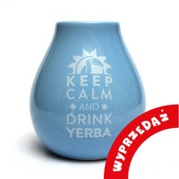 WYPRZEDAŻ Matero Ceramico LUKA BLUE 350 ml - lekko uszczerbione