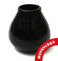 WYPRZEDAŻ Naczynie Ceramiczne Pera czarne ok. 300 ml - delikatna wada produkcyjna