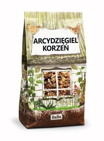 Arcydzięgiel Litwor naturalny korzeń cięty - Zioła z Chaty