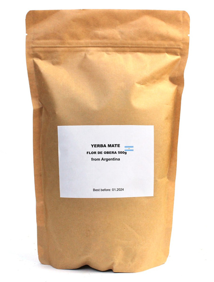 Argentyńska Yerba Mate Flor de Obera 500g 