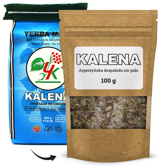 Argentyńska Yerba Mate Kalena Despalada Suave 100g