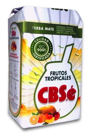 CBSe FRUTOS Tropicales Yerba Mate MOCNO OWOCOWA- uszkodzone opakowanie 500g