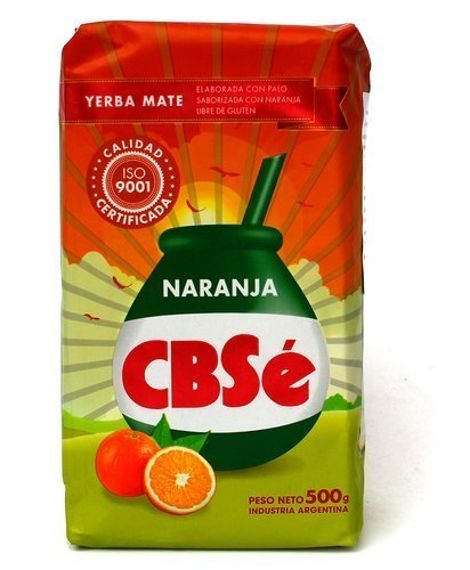 CBSe Naranja Yerba Mate 2x500g