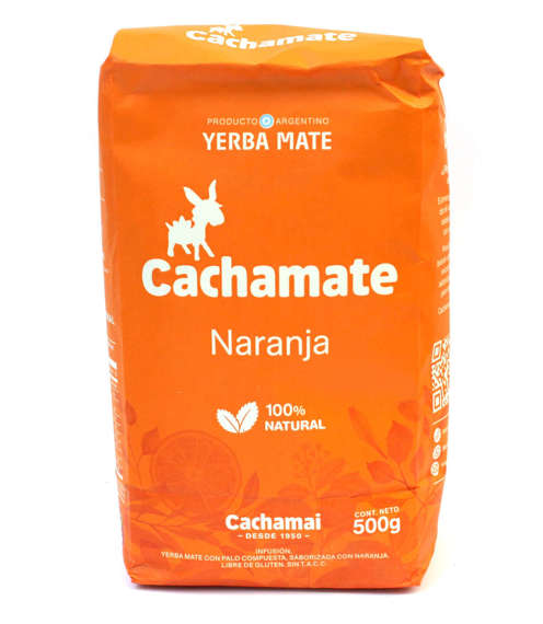 Cachamate pomarańczowa Yerba Mate