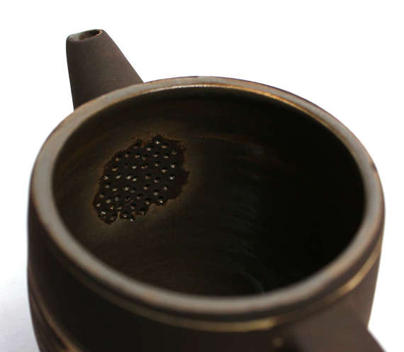 Ceramiczny czajniczek do parzenia yerba mate, herbaty czy ziół, pojemność około 400 ml