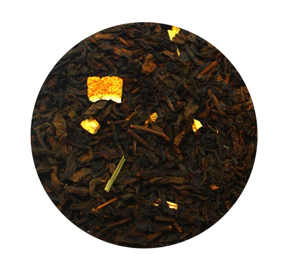 Herbata PU-ERH CYTRUS (z trawą cytrynową)