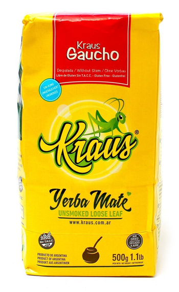 Kraus Gaucho Yerba Mate sin palo