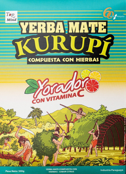 Kurupi Sabor Citrus - Yerba Mate 