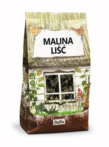 MALINA liść