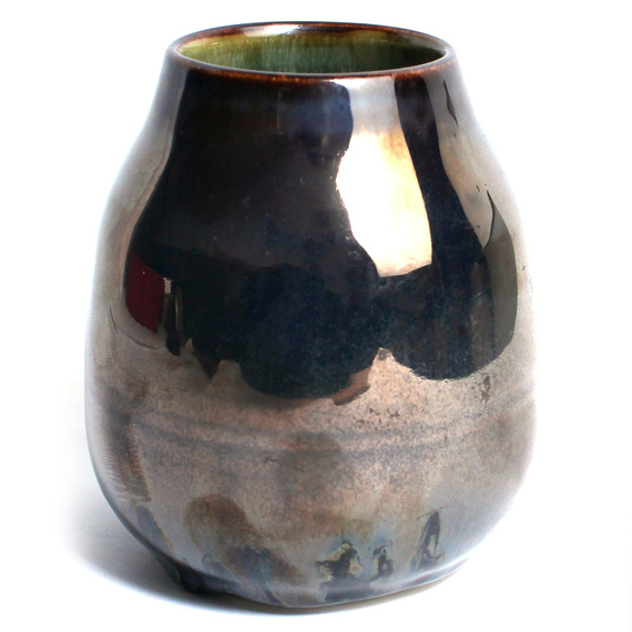 Matero ceramiczne toczone na kole "Chrom" ok. 320 ml