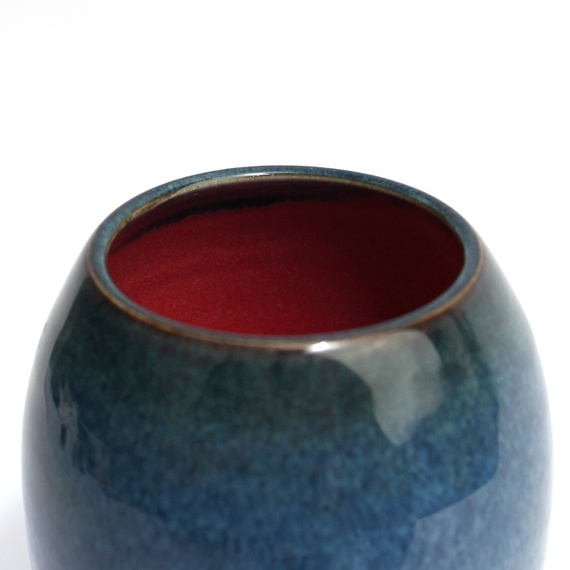 Matero ceramiczne toczone na kole "Cola" ok. 380 - 420 ml