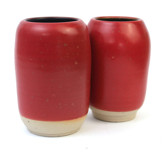 Matero ceramiczne toczone na kole Drive Rojo ok 250 ml - idealne do auta!