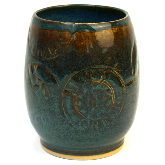 Matero ceramiczne toczone na kole "Gandalf" ok. 320 ml