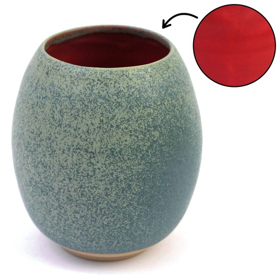 Matero ceramiczne toczone na kole "Lapis" 350 - 430 ml