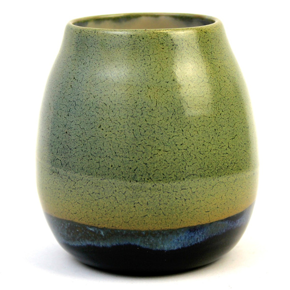 Matero ceramiczne toczone na kole "Matcha" ok 350 ml