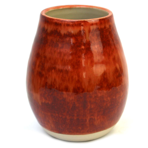 Matero ceramiczne toczone na kole "Rooibos" ok. 380 ml