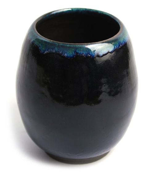 Matero ceramiczne toczone na kole "Wieczór" ~ 380 ml
