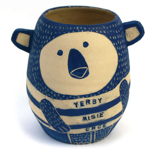 Matero ceramiczne z uszami "Yerby chce misie"  pojemność od 300 - 350 ml  (16)
