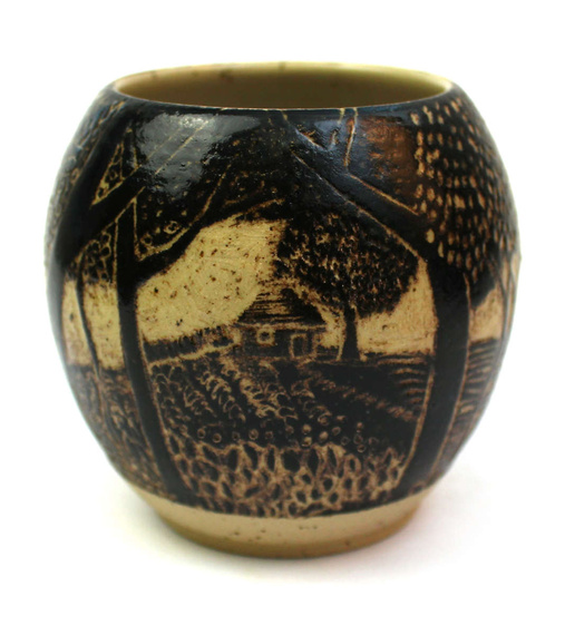 Matero do yerba mate ETNO Niedźwiadek ~250 ml