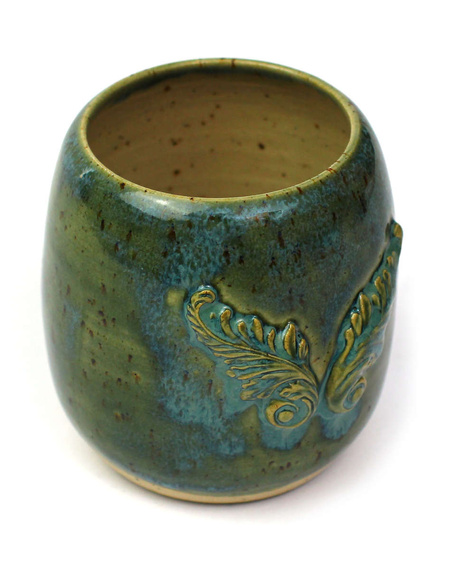 Matero do yerba mate Pióropusznik strusi ~ 250 ml