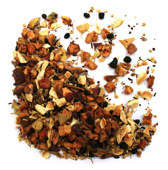 Nierdzewny zaparzacz w zestawie z HERBATKAMI 4x50g MIX