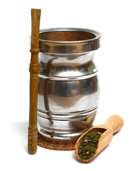 Pachnący zestaw do Yerba Mate - Bombilla i Naczynko Palo Santo + akcesoria