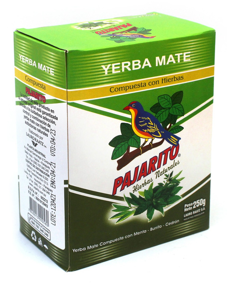 Pajarito Hierbas ziołowo-miętowe Yerba mate 