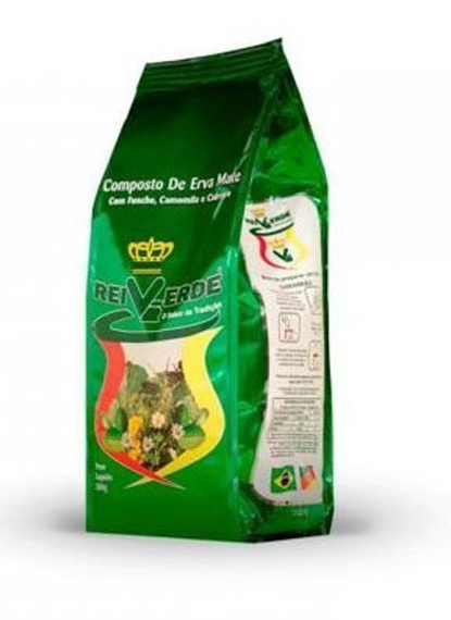 Rei Verde Funcho Camomile e Cidreira Yerba Mate 