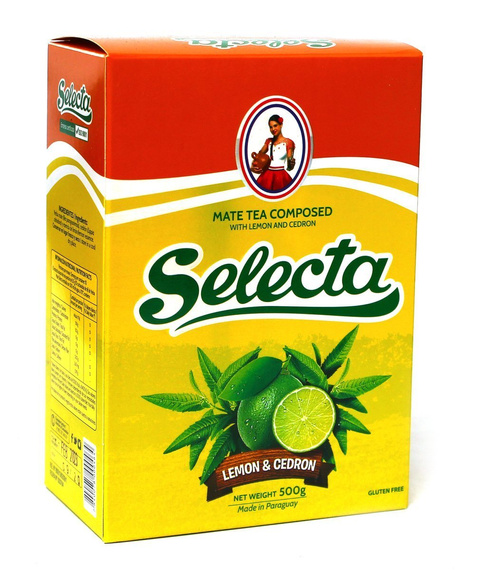Selecta Cedron Limon - orzeźwiająca Yerba Mate