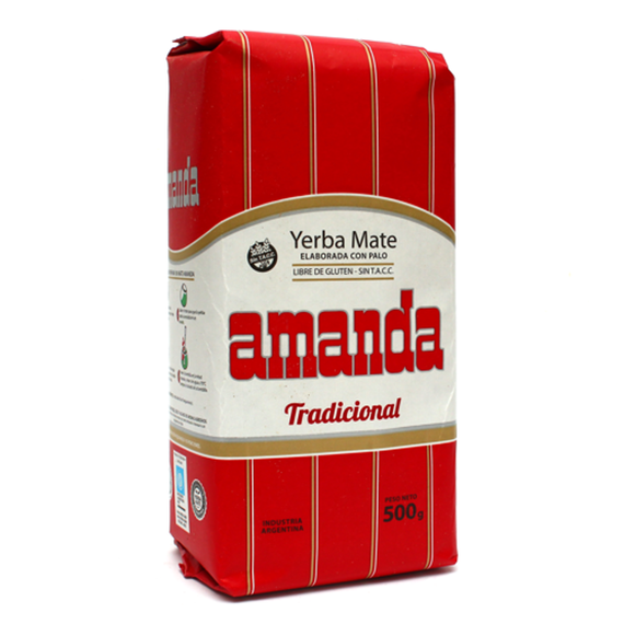 WYPRZEDAŻ - Amanda Elaborada Yerba Mate  500 g - lekko uszkodzone opakowanie