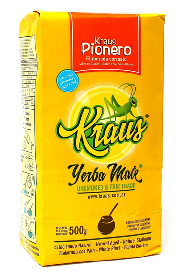 WYPRZEDAŻ - Kraus Pionero Yerba Mate 500 g - uszkodzone opakowanie