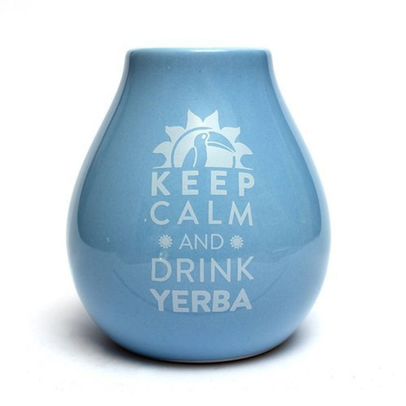 WYPRZEDAŻ Matero Ceramico LUKA BLUE 350 ml - lekko uszczerbione