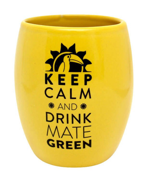 WYPRZEDAŻ Naczynie ceramiczne Huevo Yellow 200 ml - wada produkcyjna