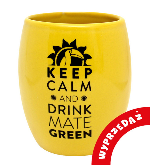 WYPRZEDAŻ Naczynie ceramiczne Huevo Yellow 200 ml - wada produkcyjna