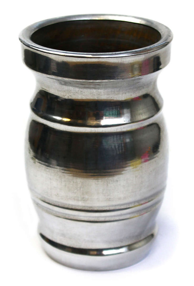 WYPRZEDAŻ Największe Matero Palo Santo Okute BIG XXL  250 - 350 ml - pękniecie w drewnie i/lub delikatnie uszkodzone metalowe okucie
