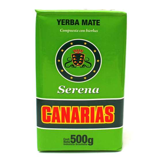 WYPRZEDAŻ - Yerba Mate Canarias Serena 500g - bliski termin przydatności do spożycia ( 28-08-2022 )