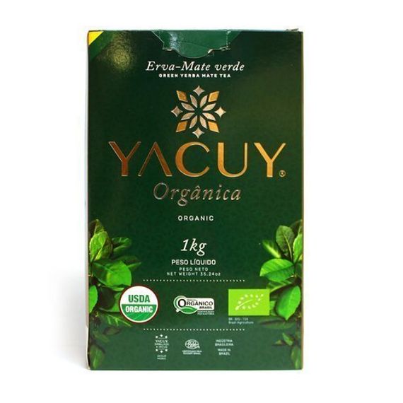 WYPRZEDAŻ Yerba Mate Chimarrao Yacuy Organica 1 kg - uszkodzone zewnętrzne pudełko