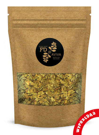 WYPRZEDAŻ Yerba Mate FD AVIVA Despalada Sin Humo 500g - lekko uszkodzone opakowanie