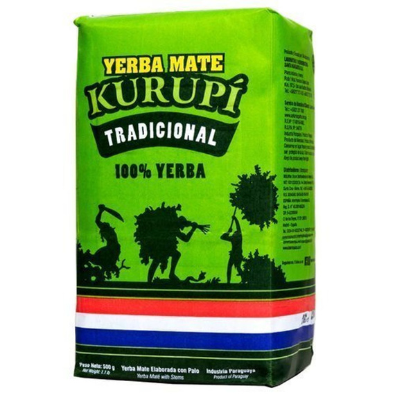 WYPRZEDAŻ Yerba Mate Kurupi Tradicional 500g - lekko uszkodzone opakowanie 