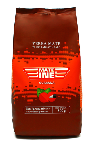 WYPRZEDAŻ Yerba Mate Mateine Guarana 500g - uszkodzone opakowanie